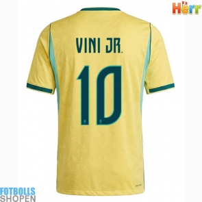 Billiga Brasilien Vinicius Junior #10 Hemmatröja VM 2026 Kortärmad